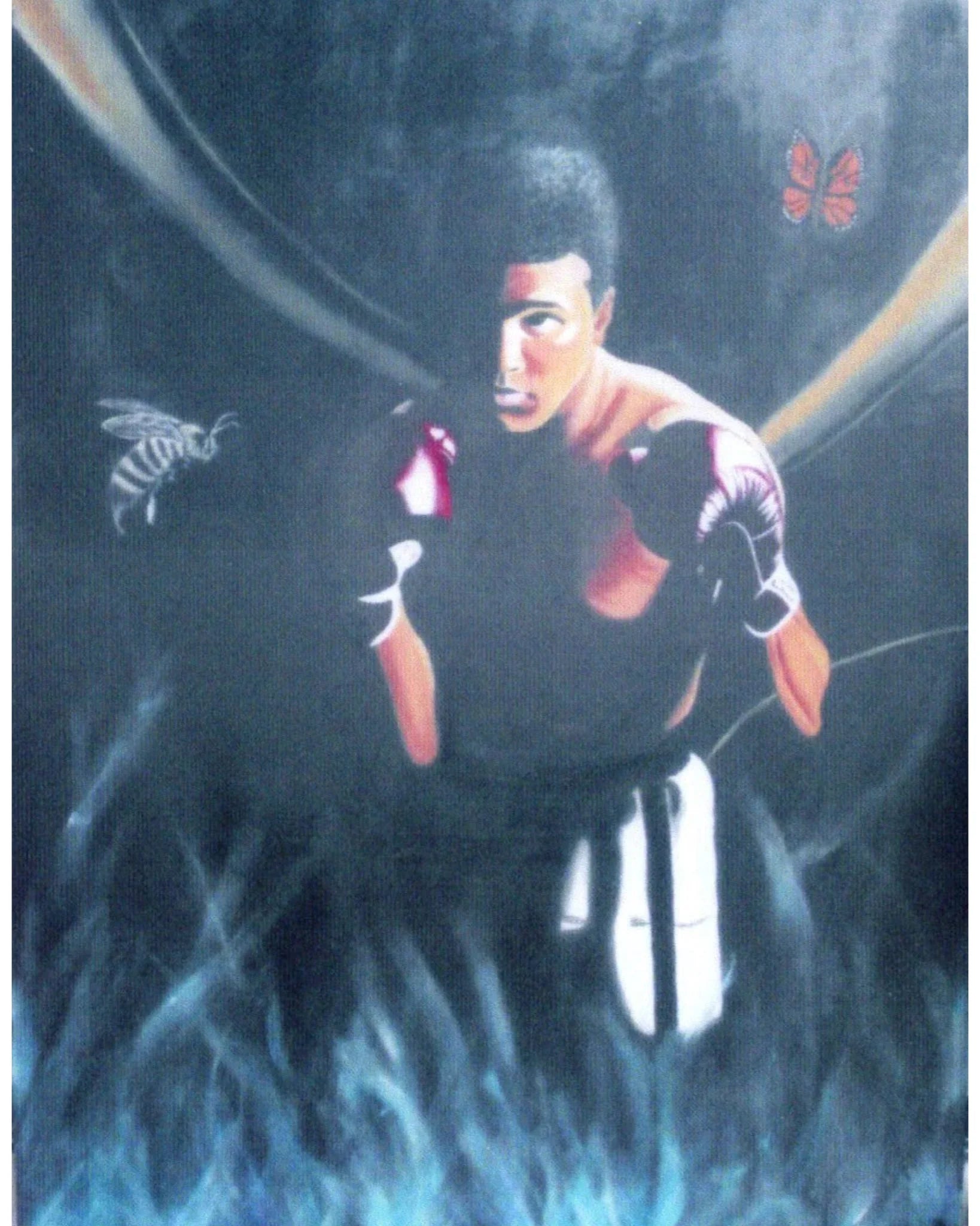 Float_like_a_Butterfly_Sting_Like_a_Bee - Shawn Hawkin's Art