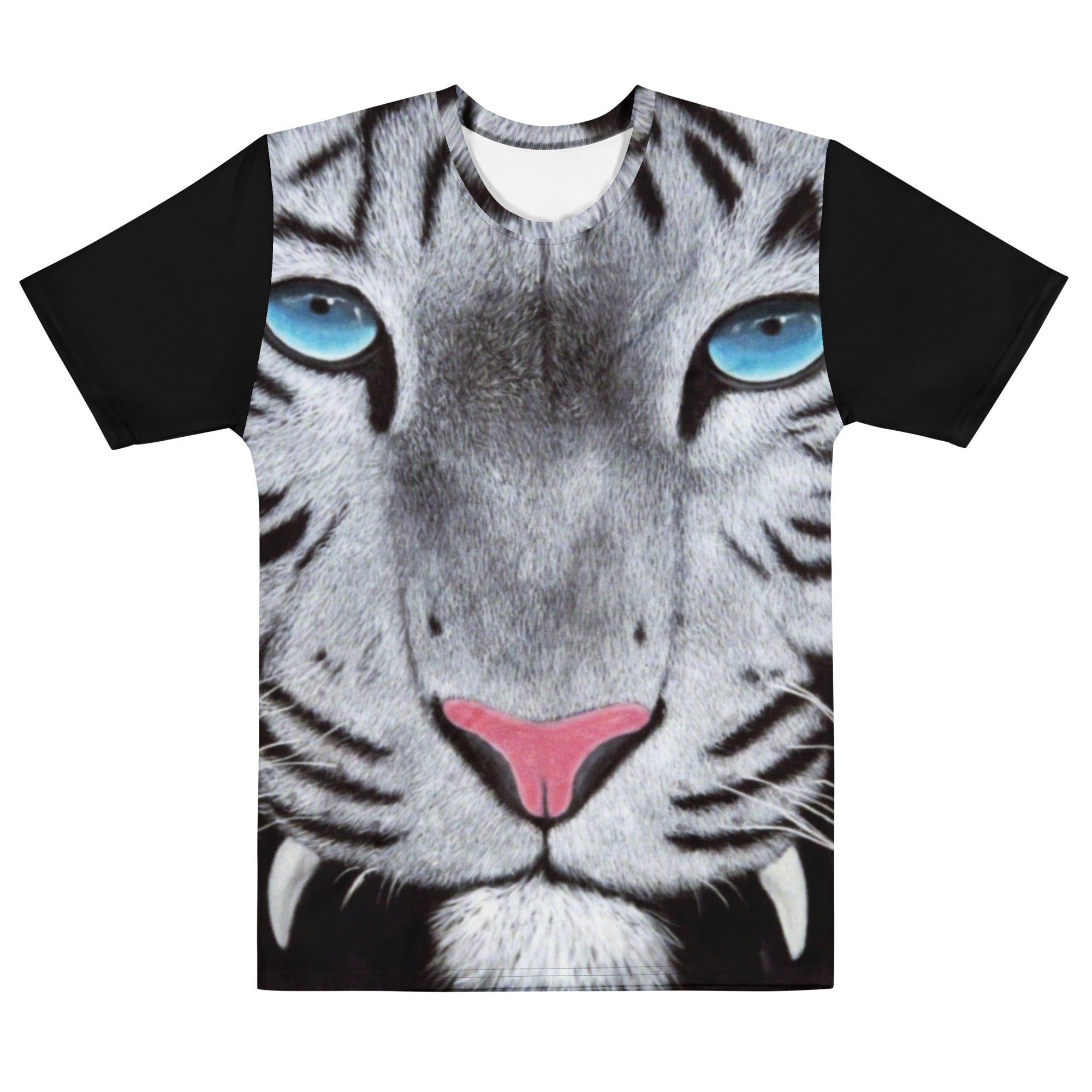 all-over-print-mens-crew-neck-t-shirt-white-front-6a3aa3b279c5a - Shawn Hawkin's Art