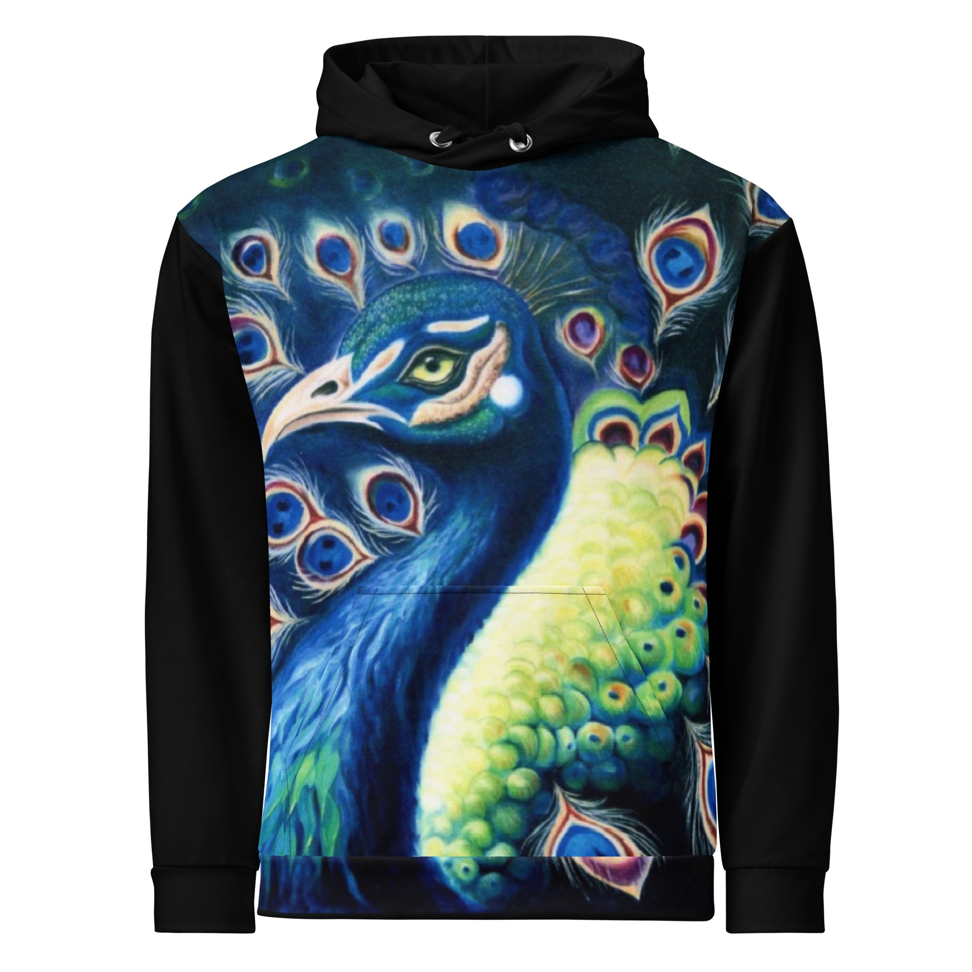 all-over-print-recycled-unisex-hoodie-white-front-6a39900534738 - Shawn Hawkin's Art
